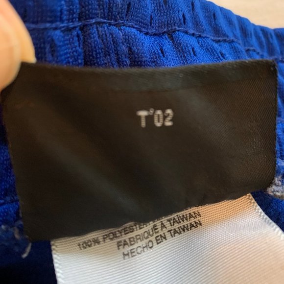 And 1 vintage basketball shorts size medium blue polyester nike adidas - Picture 5 of 6